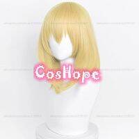 Howl Cosplay Wig Howls Moving Castle Cosplay 45Cm Short Golden Wigs Cosplay Anime Cosplay Wig Heat Resistant Synthetic Wigs