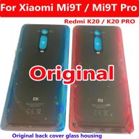 เรดมี่ K20 K20โปรฝาหลังกระจกสำหรับ Xiaomi Mi 9T MI9T Pro แบตเตอรี่ด้านหลังปลอกเคสโทรศัพท์ฝาประตู