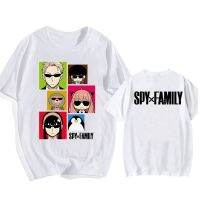 Anya Forger Tshirt Anime Spy X Family Yor Loid Bond Aesthetic Print Tshirt Kawaii Cute Shirts Gildan