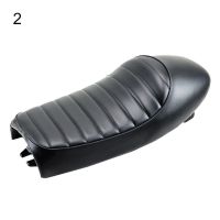 【cw】 Saddle Cafe Racer Seat Part Motorcycle Motorbike Hump Flat Cafe Racer Saddle Seat Cushion Pad for H-onda Saddle Seat Cushion Pad ！