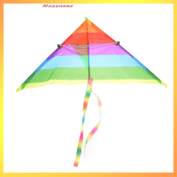 Hassanne ❤️HJ 1PC Rainbow Kite Outdoor Baby Toys For Kids Kites without Control Bar and Line