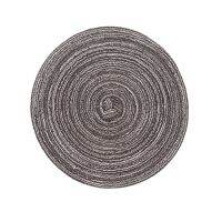 Family mat ramie insulation mat round placemat carpet kitchen accessories decoration home mat