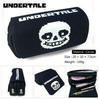 Undertale Sans Game Pencil Case Wallet Double Zippers School Supplies Stationery Boys Girls Anime Gifts Wallets