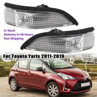 [HOT K] กระจกมองข้างมองหลังไฟสำหรับโตโยต้า Yaris 2011 2012 2013 2014 2015 2016 2017 2018แสดงสถานะ2019ไฟสัญญาณเลี้ยวไม่มีหลอดไฟ