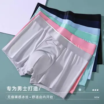 ADFASHION Ice Silk Seamless Men Briefs Sexy Ultra-thin Underwear
