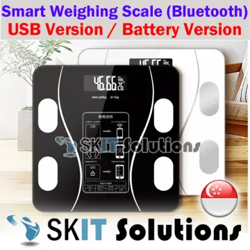 RENPHO Rechargeable Smart Scale, Digital Weight and Body Fat USB Weight BMI  Scale, Elis 1 Body Composition Monitor with Smartphone App sync with