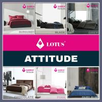 ผ้าปูที่นอน ฟุต ผ้าปูเตียง ผ้าปูที่นอน LOTUS Attitude / Melbourne   490 เส้นด้าย รุ่นใหม่ล่าสุดจากโลตัส ผ้าปู ผ้าปูที่นอนลายการ์ตูน 3.5 5 6 bedcover bedsheet นอนสบาย