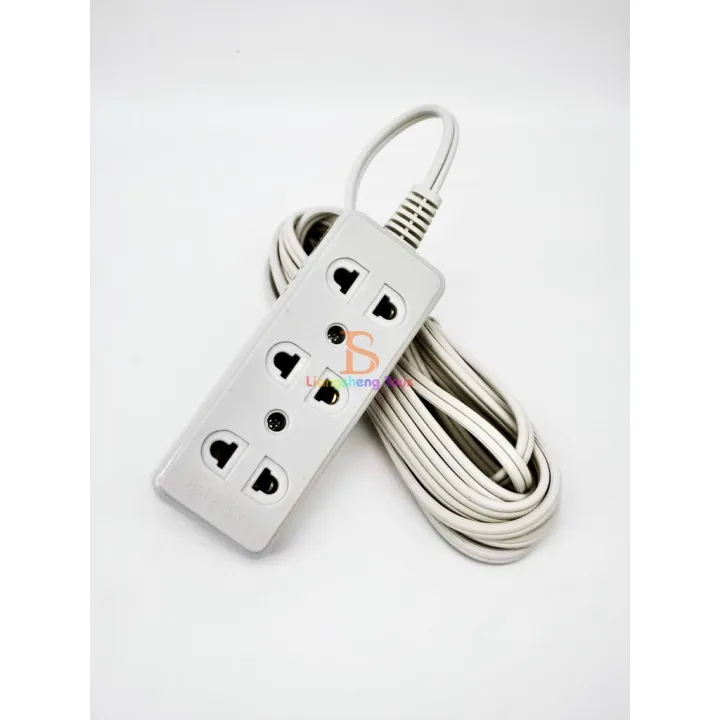 K1Extreme high quality 24 socket extension wire socket white Lazada PH