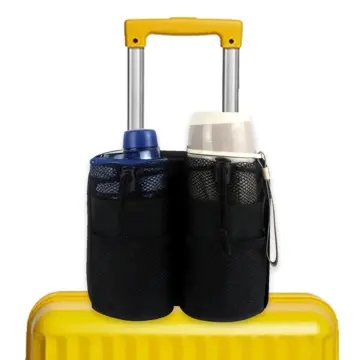 Luggage Travel Cup Holder Durable Free Hand Travel Luggage Drink