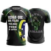 Xzx180305 3D tshmid mili-tary homeless and Brazilian Brazilian 3D printing casual rose sleeve