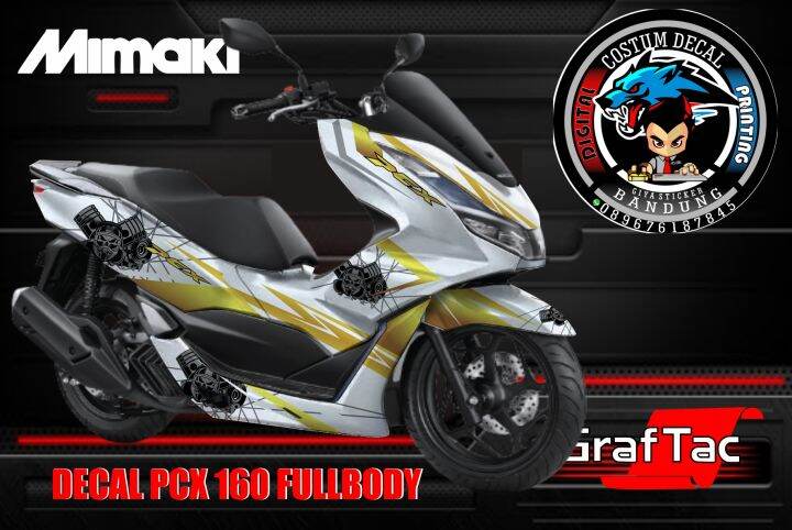 Decal Sticker Honda Pcx 160 2021 Fullbody Lazada Indonesia