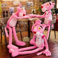 (ร้อน) การ์ตูน Kawaii อะนิเมะ Pink Panther Plushies ตุ๊กตา Naughty Leopard Tigger เดียวกันโซฟาเบาะหมอนตุ๊กตา Plush ของเล่น Gift