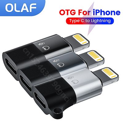 Chaunceybi Olaf otg for iPad tablet Charging Converter Usb C  drive adapter Lightning to Type IOS