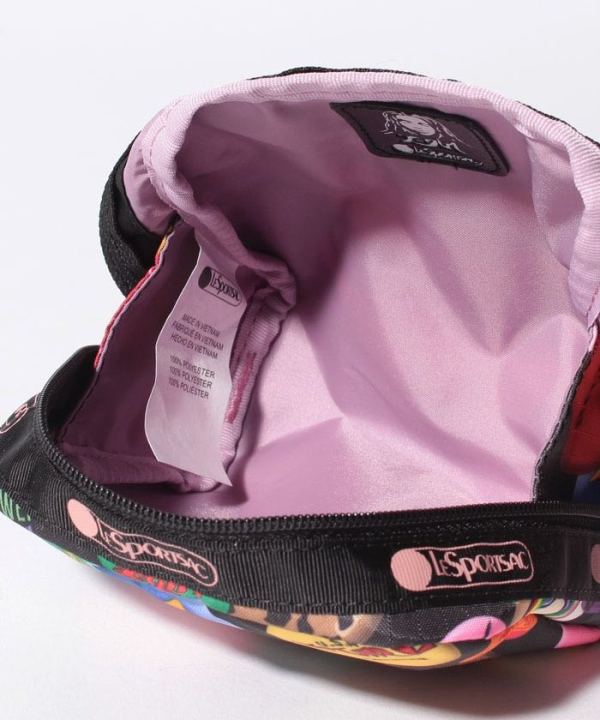 lesportsac-2023-x-girl-ร่วมแบรนด์ใหม่กระเป๋าเครื่องสำอางย้อนยุคเปลี่ยนคลัทช์6701