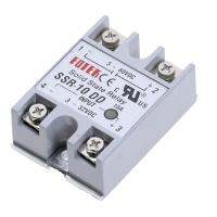 DC-DC เฟสเดียวสถานะของแข็งรีเลย์ SSR 25DD 10DD 40 60 80 100DD โมดูล SSR แรงดันไฟฟ้าอินพุต12V 3-32V DC ถึง5-60V