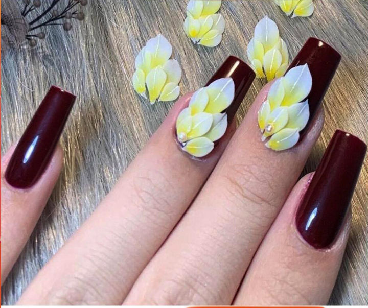 TOP 100 mẫu nail vẽ hoa đơn giản độc đáo không thể rời mắt