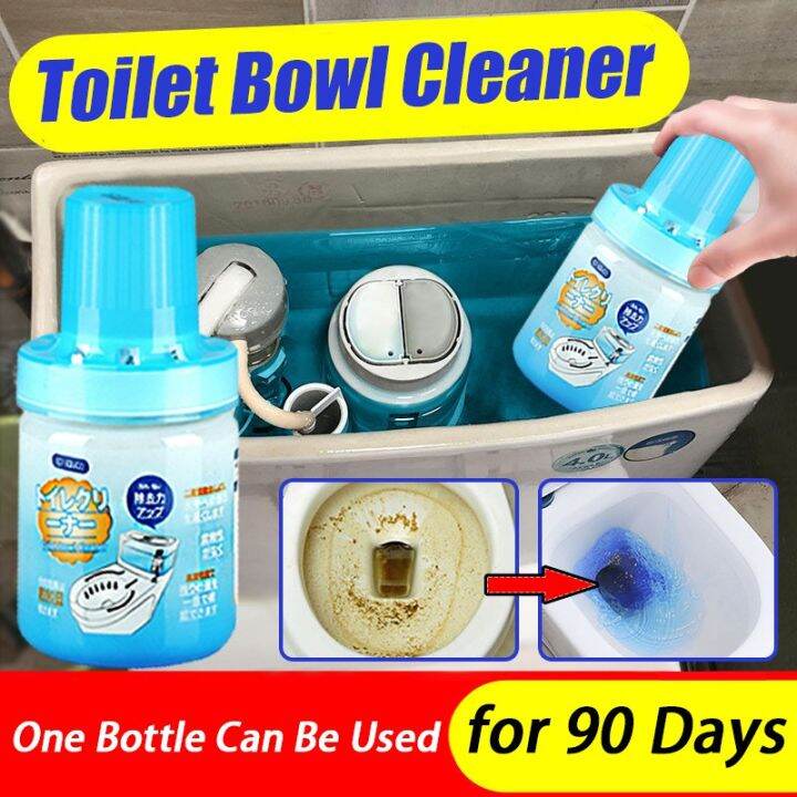 Japan Toilet Bowl Cleaner Deodorizer Stain Remover Flush and Clean