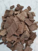 100กรัม: เกล็ดไม้โอ๊ค อเมริกันแบบคั่วกลาง: American Medium Toasted Oak Chips For BBQ or Home Brewing Wine Making to Provide the Flavour of Oak Barrel