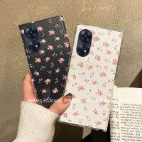 เคสโทรศัพท์ Phone Case OPPO A58 OPPOA58 A78 NFC 4G เคส ดอกไม้น้อยสไตล์เกาหลีใหม่เคสซิลิโคนกันตกลายการ์ตูนน่ารักอินเทรนด์เคสอ่อนแฟชั่น2023 INS Cover