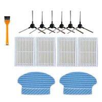 №✁◄ Replacement Side Brush Hepa Filter Mop Cloth Compatible For Proscenic P1 P2 P3 MC70 MC65 Vacuum Cleaner Accessories