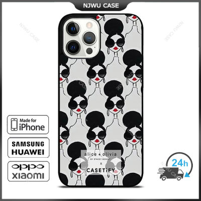 Alice and Olivia 8 Phone Case for iPhone 14 Pro Max / iPhone 13 Pro Max / iPhone 12 Pro Max / Samsung Galaxy Note10 Plus / S22 Ultra Protective Case Cover