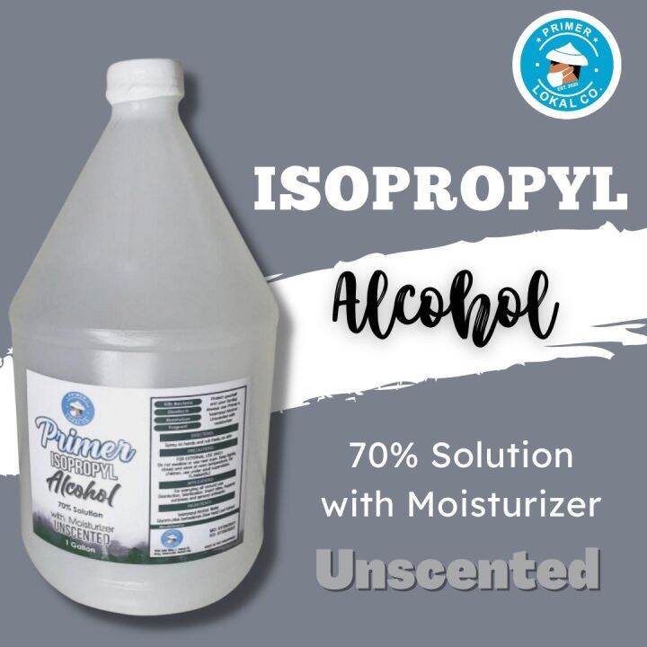 PrimerLokal Unscented Alcohol 1Gallon Lazada PH