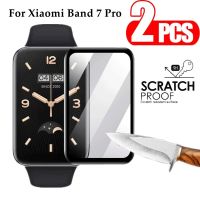 ⊙❖❅ 2 sztuk folia ochronna dla Xiaomi Mi Band 7 Pro Screen Protector pełna pokrywa Proetction dla miband 7 pro miękkie szkło akcesoria