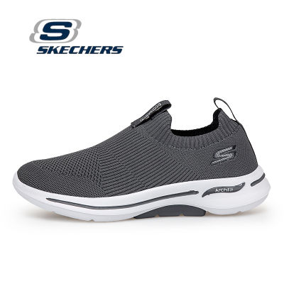 Skechers_ GoWalk สเก็ตเชอร์ส รองเท้าผ้าใบ ผู้ชาย ArchFit Skechers_ Usa Sports Sneakers Big feet size series - EU45 46 47 48