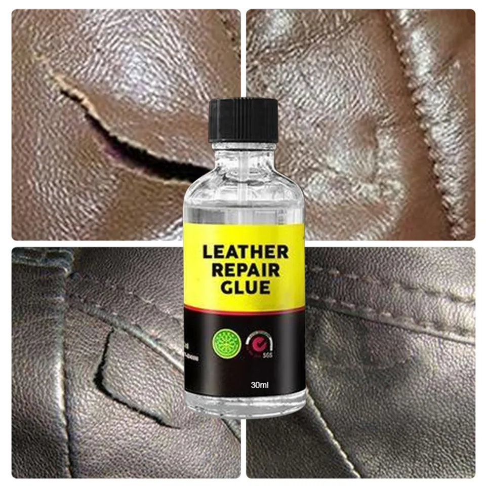 cw】Leather Repair Glue 30ml50ML Leather Scratch Repair Soft Glue Incognito  Transparent Washabl Glue Leather Adhesive Glue 【hot】