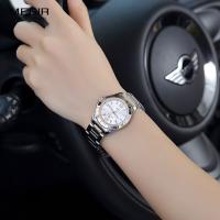 Megir Simple Steel Quartz Wrist Watches For Women Minimalism Analogue Watch For Woman Clock Hour Waterproof Relogios 5006L-7N0