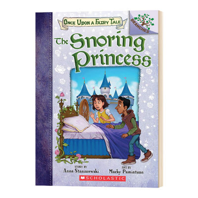 Snow princess fairy tale snoring Princess English original once upon a fairy tale the snoring Princess English book