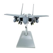 1 100 quy mô f 15E móc chìa khoá hình máy bay chiến đấu mô hình thu nhỏ
