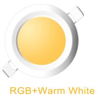 LED Round Downlight 7W RGBW LED Ceiling Multicolor Dimmable Recessed Spot Light Infrared controller Color Changing Bathroom 220V