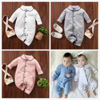 COD SDFGDERGRER Baby Romper Pajamas One Piece Sleepsuit Long Sleeve Rompers Clothing Cotton Nightwear Jumpsuit Bodysuit Casual Sleepwear Soft Autumn Clothes Infant Onesie