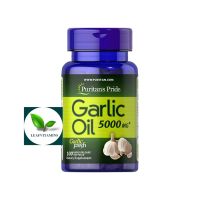 NEW Puritans Pride Garlic Oil 5000 mg / 100 Rapid Release Softgels