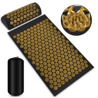 ✖▧ Massager Cushion Shakti Mat Massage Yoga Mat Acupressure Relieve Stress Back Body Pain Spike Mat Acupuncture Massage Mat