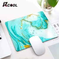 Marble Nordic Style Small Mouse Pad Computer Laptop Mousepad Rectangle Non-slip Rubber Base Deskpad Table Mat Desk Accessories