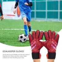 Goalie Gloves Adult Professional Keeper Gloves Goalie Gloves Wear-Resistant Non-Slip Breathable Soccer Gear for Professional Goalkeepers Fit Your Palm Easy To Wear custody