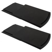 2 PCS Kitchen Caddy Sliding Tray For Coffee Maker Appliance Slider Coffee Maker Slider With Smooth Rolling Wheels