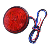 Reflektor Merah LED Belakang หาง Brek อุปกรณ์ตัดไฟฐาน Cotorcycle บอท Lori Kereta