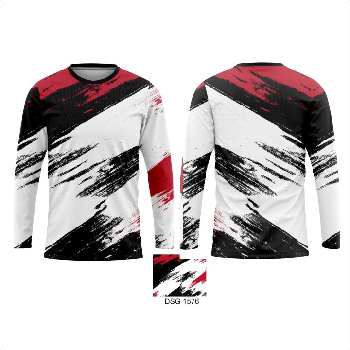 Sublimated Abstract Long Sleeves 