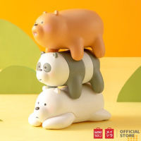 MINISO  3 ตัว We Bare Bears Baby Collection Stacking Figure ลิขสิทธิ์แท้ Blind Box