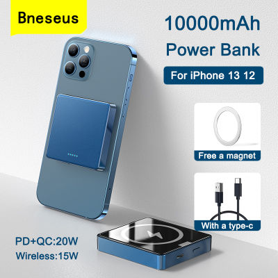 Mini 10000mAh Portable Magnetic Wireless for 13 12 Pro Max 20W Fast Charger Phone