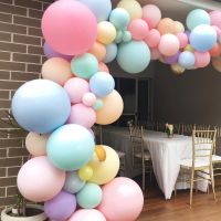 18 / 36 Inch Giant Macaroon Candy Pastel Balloon Latex Balloons