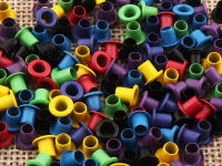 500 PCS Colorful Eyelets metal purse round hole eyelet sewing  clothing eyelets shoe eyelets-2mm  Pliers