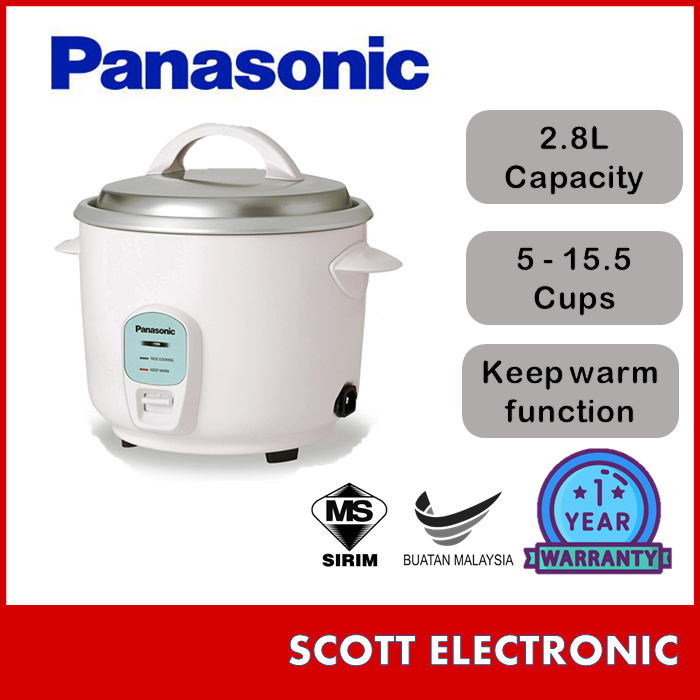 PANASONIC SR-E18A-SU 1.8L RICE COOKER