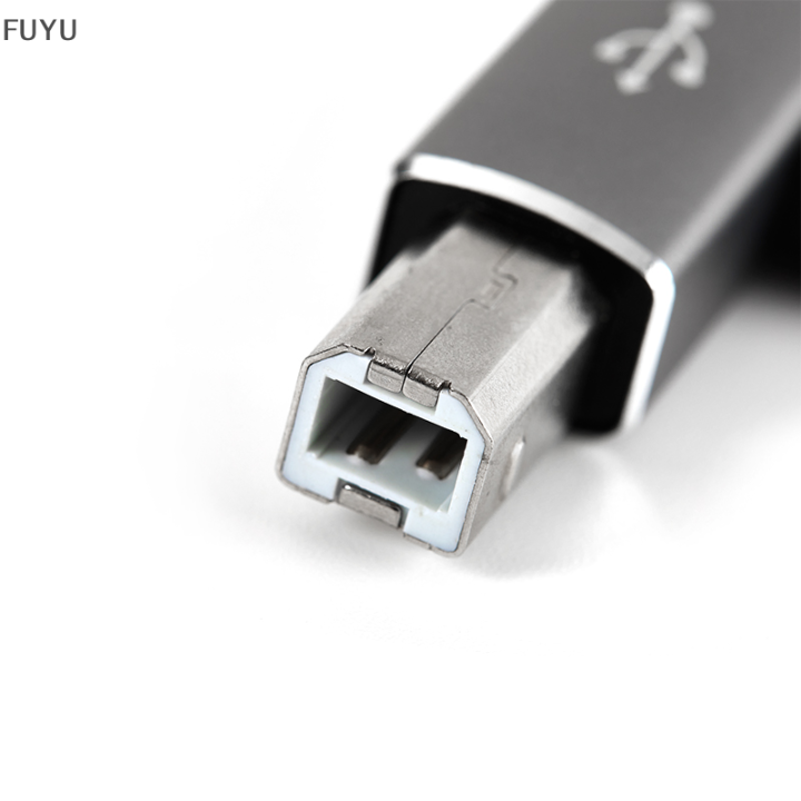 fuyu-usb-type-c-female-ถึง-b-male-อะแดปเตอร์เครื่องพิมพ์สแกนเนอร์สำหรับคีย์บอร์ดตัวควบคุม-midi