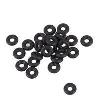 J120 pieces diameter 1.8 mm thickness black rubber O-ring oil washers