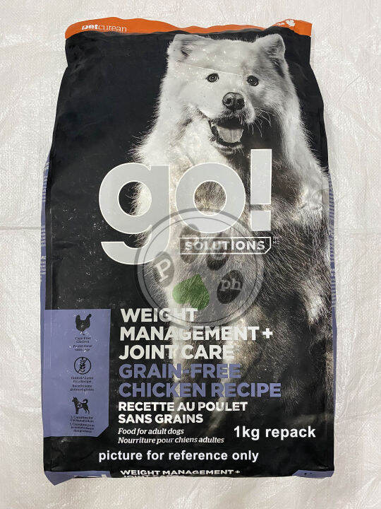GO! Solutions Weight Management + Joint Care Chicken Recipe Dog Food
