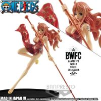 Nami ของแท้ JP แมวทอง - Banpresto World Figure Colosseum [โมเดลวันพีช]